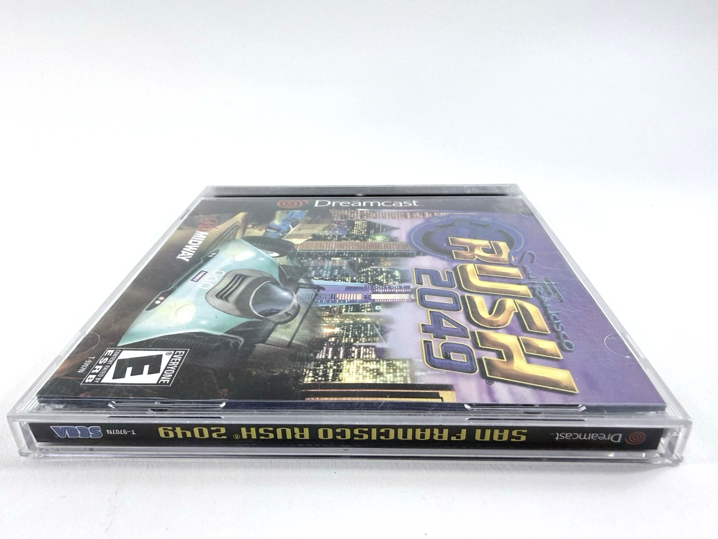San Francisco Rush 2049 (Sega Dreamcast, 2000) Game Case Manual Registration