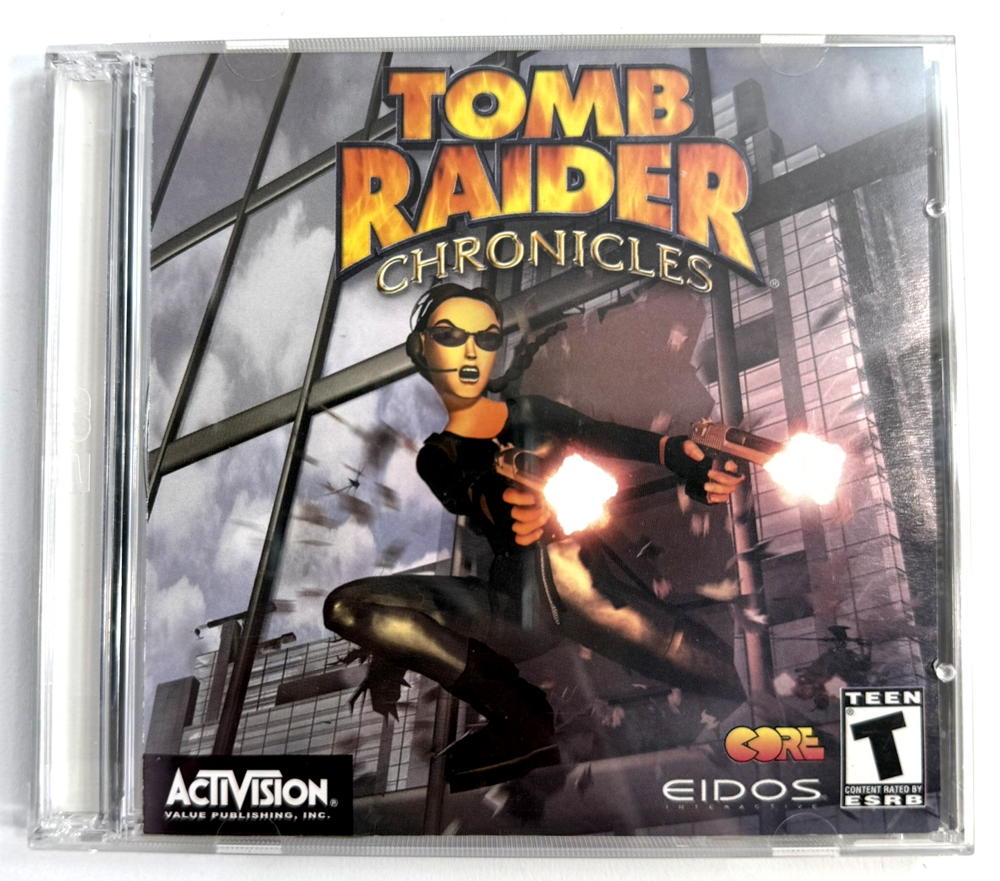 Tomb Raider: Chronicles (PC, 2000) Game Discs, Case, Install Manual - Tested
