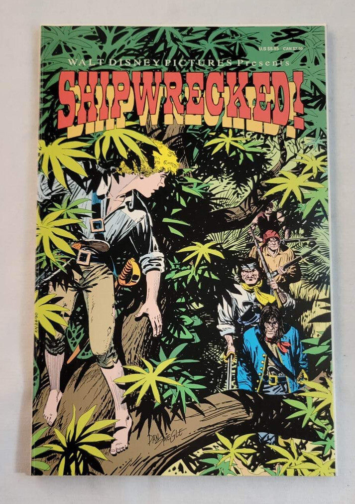 1991 Disney's Shipwrecked (Movie adaptation comic) W. D. Publishing