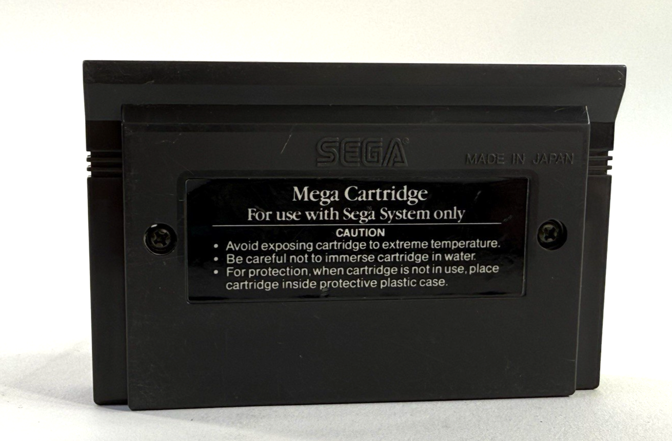 Rambo: First Blood Part II (Sega Master System, 1986) Game Cartridge - Tested