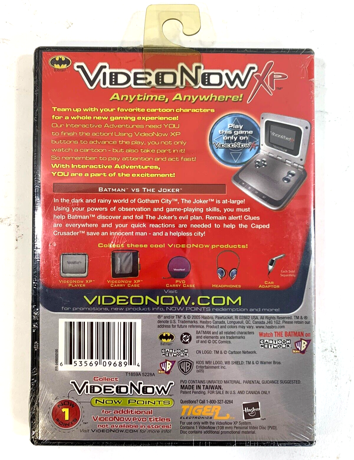 Interactive Adventure: Batman vs. The Joker ( VideoNow XP, 2005) New, Sealed PVD