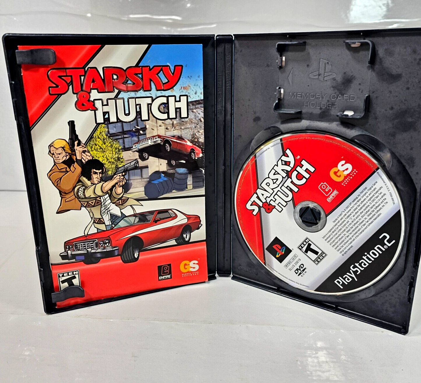Starsky and Hutch (PlayStation 2, 2003) Game Case Manual - Tested