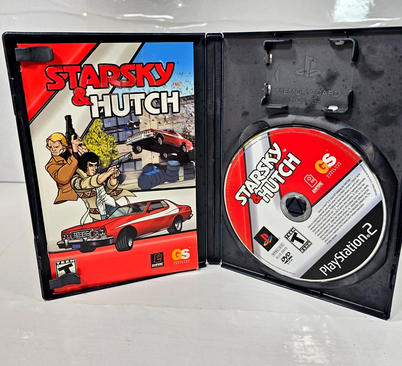 Starsky and Hutch (PlayStation 2, 2003) Game Case Manual - Tested