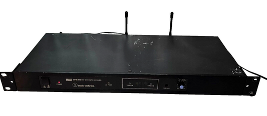 Audio Technica ATW-R19 UHF Diversity Receiver with Rackmount and Antenna -