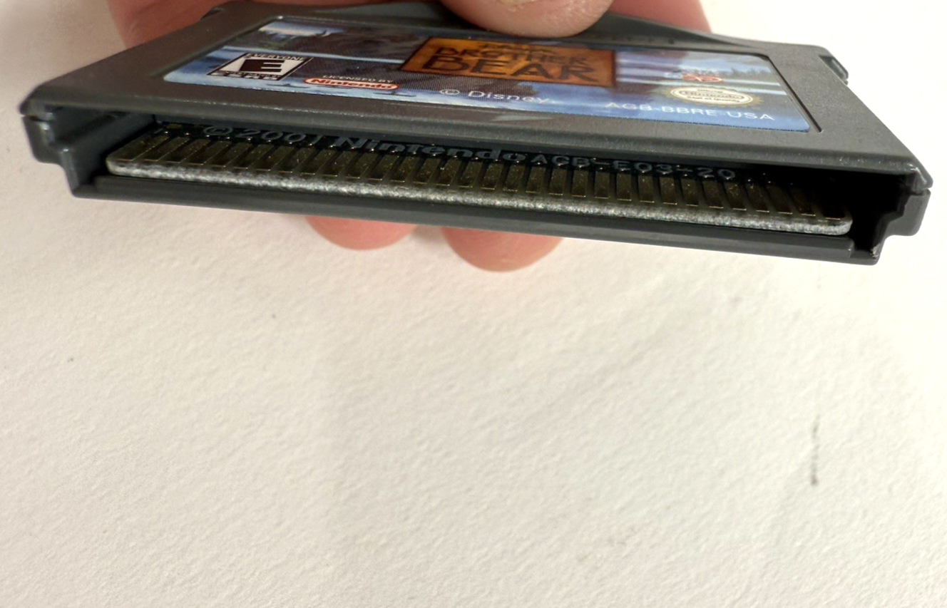 Disney's Brother Bear (GameBoy Advance, 2003) Game Cartridge - Tested