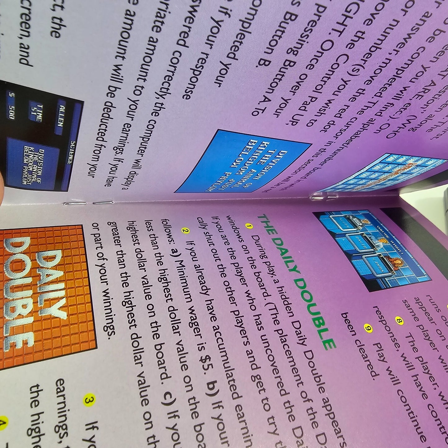 Jeopardy (Super Nintendo, 1992) Game Box Manual Poster - Tested and Working