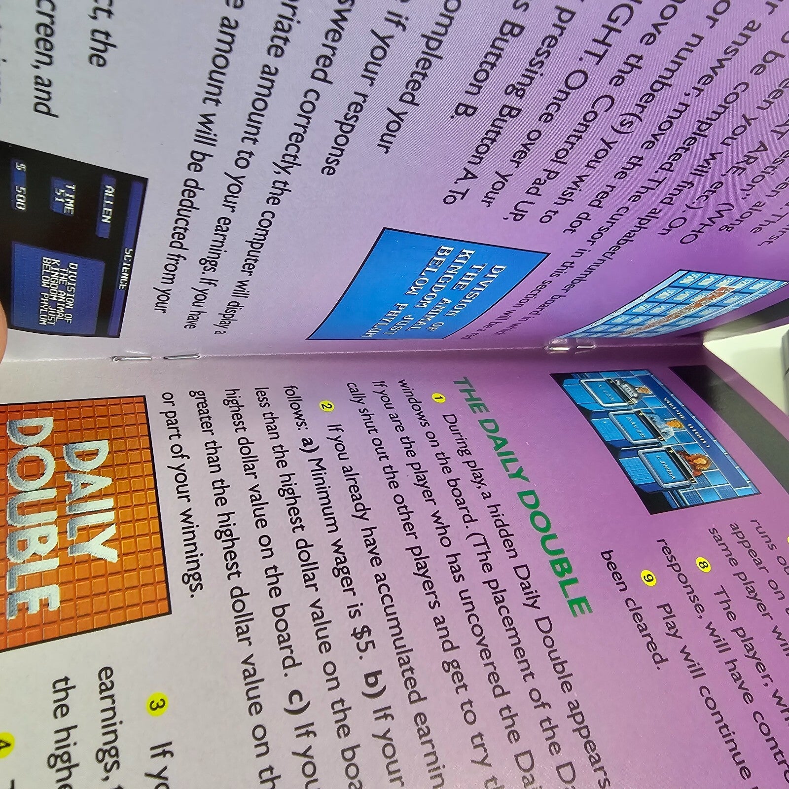 Jeopardy (Super Nintendo, 1992) Game Box Manual Poster - Tested and Working