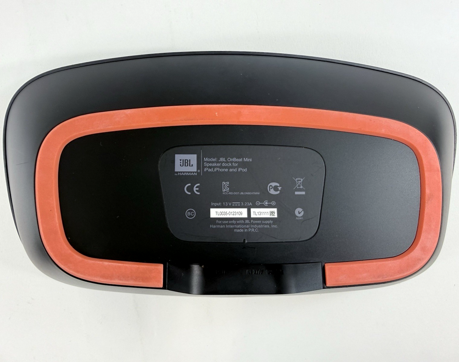 JBL OnBeat Mini Lightning Speaker Dock for iPhone iPad w/Power Adapter - Tested