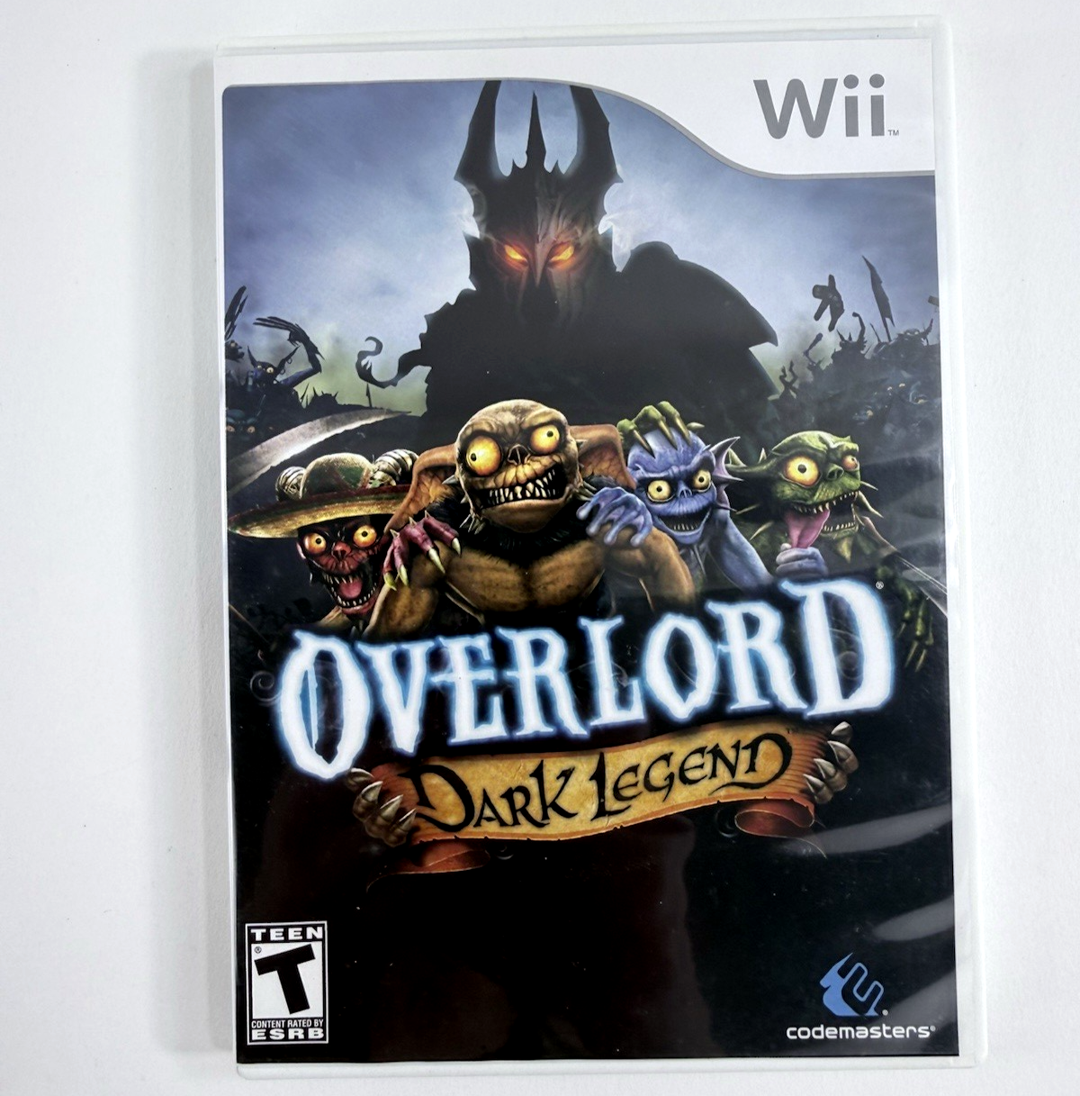 Overlord: Dark Legend (Nintendo Wii, 2009) Game, Case, Manual - Tested