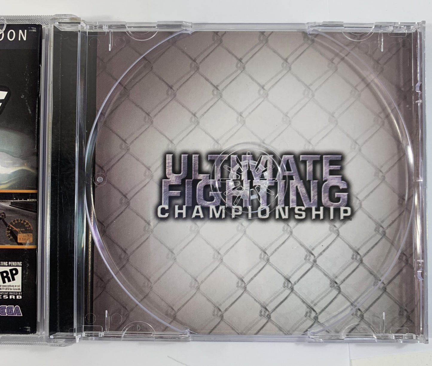 Ultimate Fighting Championship (Sega Dreamcast, 2000) Game Case Manual - Tested