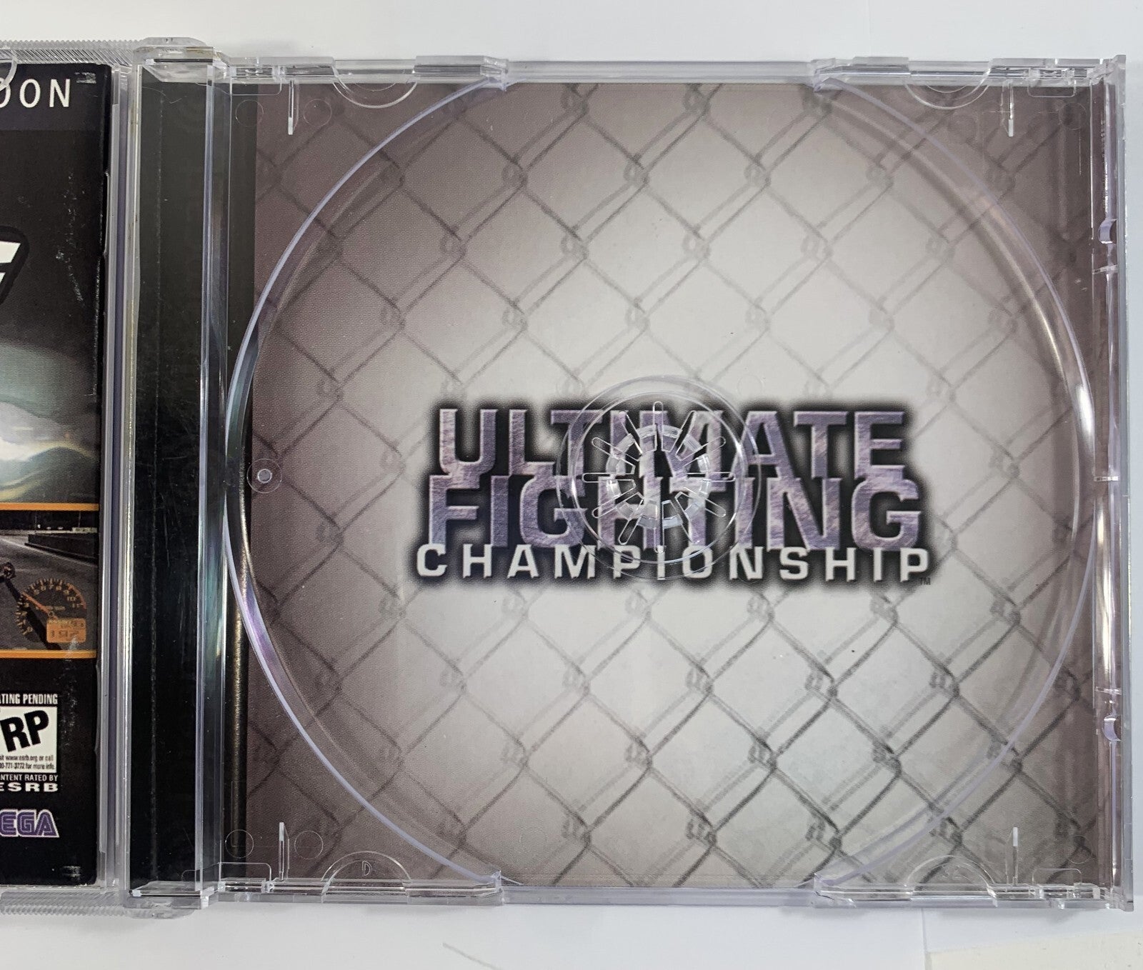 Ultimate Fighting Championship (Sega Dreamcast, 2000) Game Case Manual - Tested