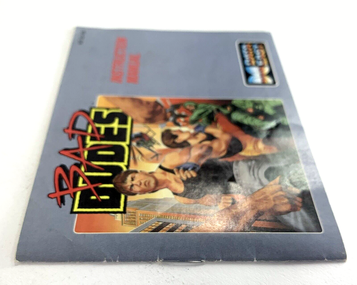 Bad Dudes (Nintendo Entertainment System, 1990) Game Box Manual Poster - Tested