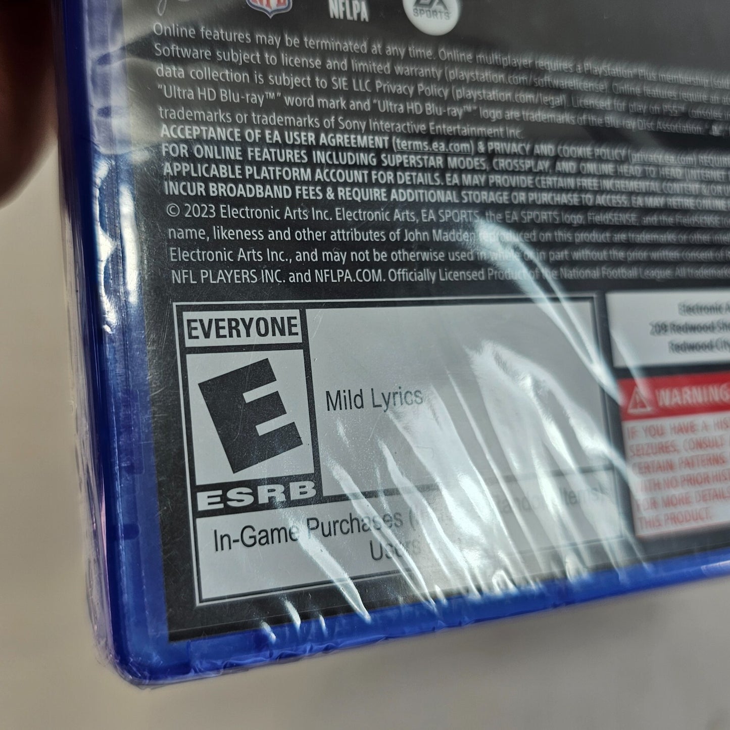 Madden NFL 24 (Sony PlayStation 5, 2023) New, Factory Sealed - Read