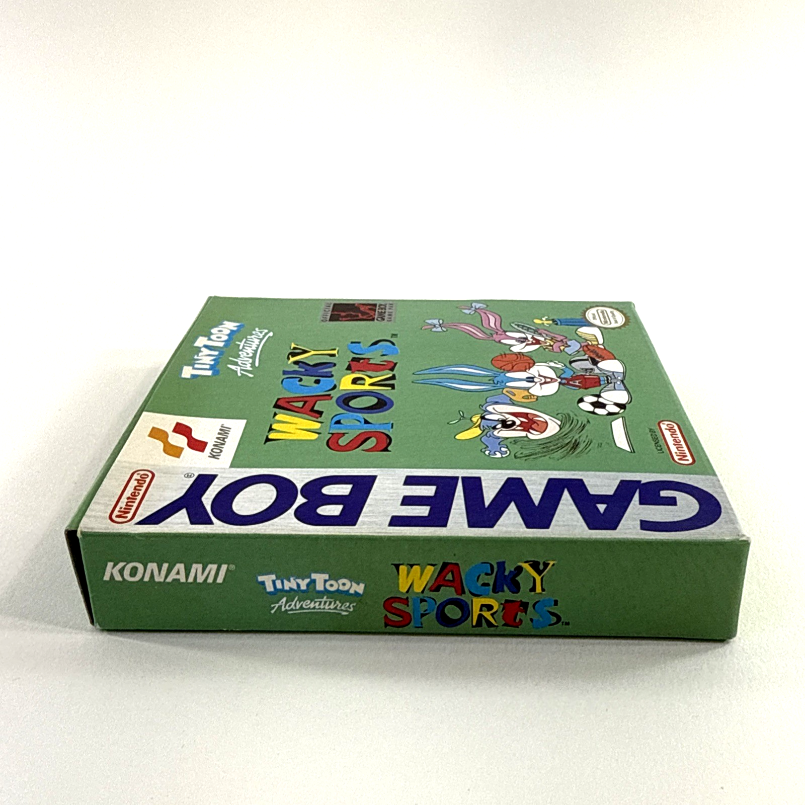 Tiny Toon Adventures: Wacky Sports (GameBoy, 1994) Game Box Manual Reg. Inserts