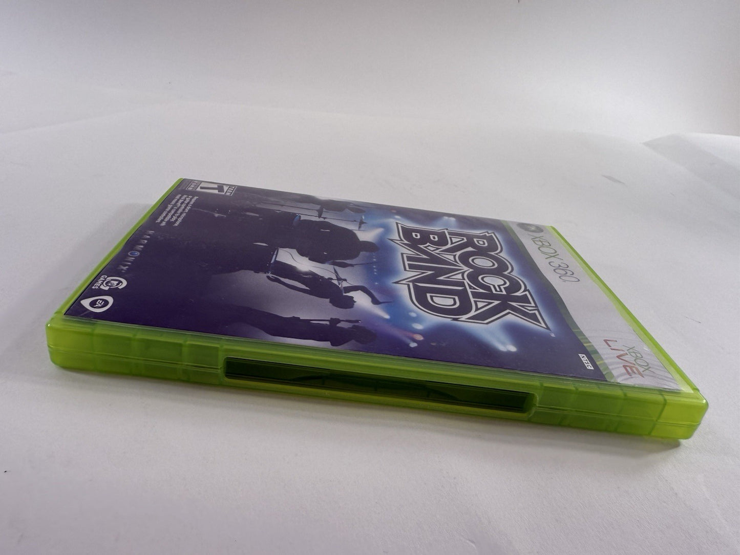 Rock Band (Microsoft Xbox 360, 2007) Game Case Manual - Tested and Working