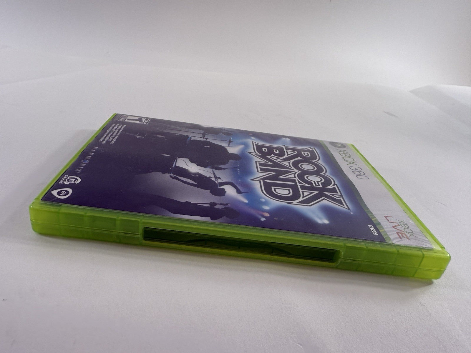 Rock Band (Microsoft Xbox 360, 2007) Game Case Manual - Tested and Working