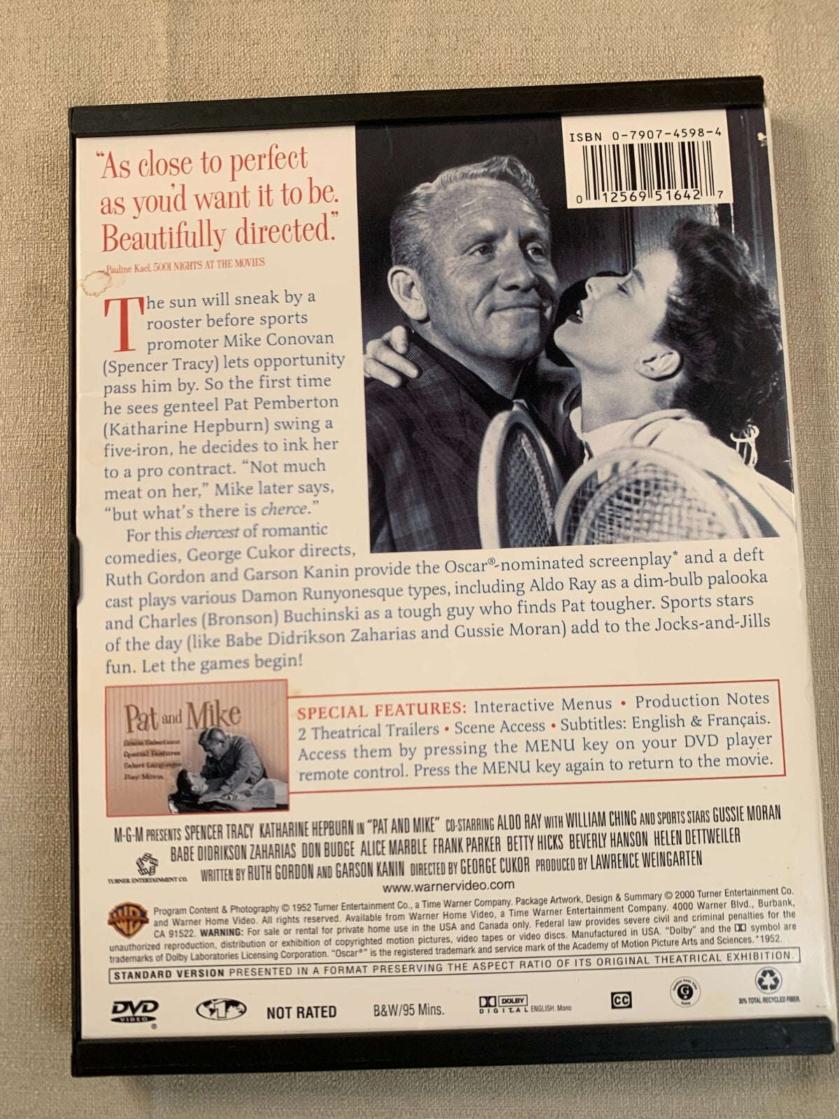 Pat and Mike (DVD, 1952)