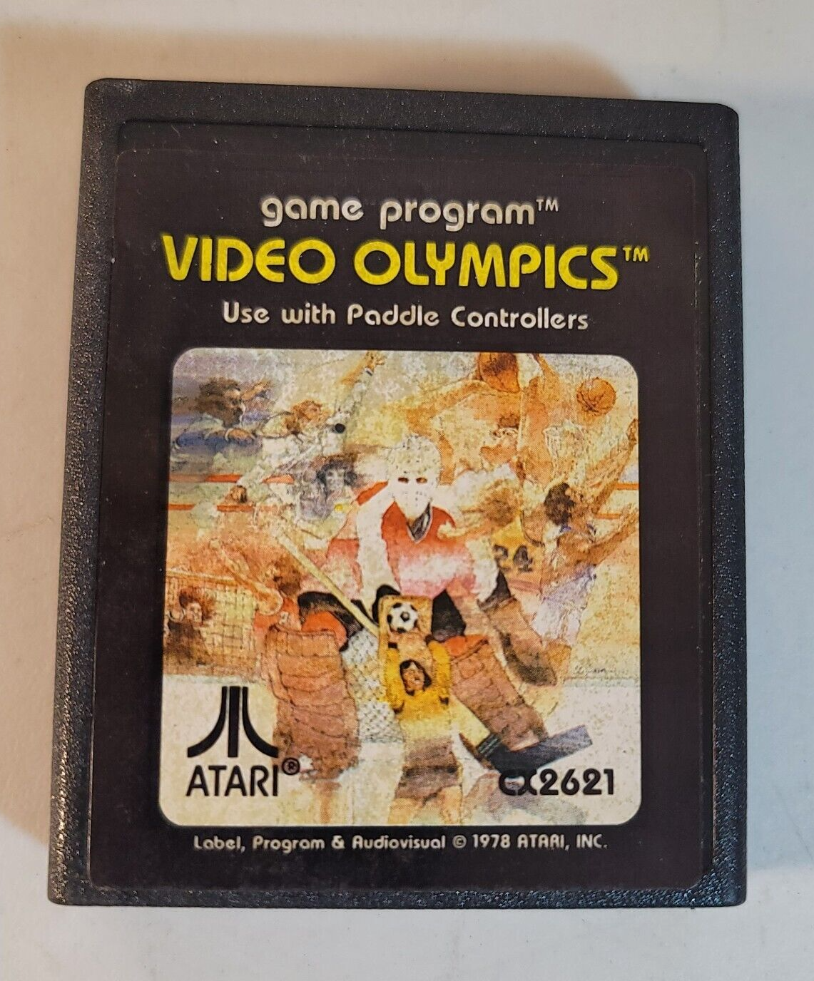 Video Olympics (Atari 2600, 1977) Game Case Manual
