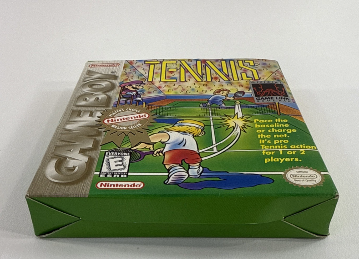 Tennis (Nintendo Gameboy, 1989) Game Box Manual Inserts - Tested and Working