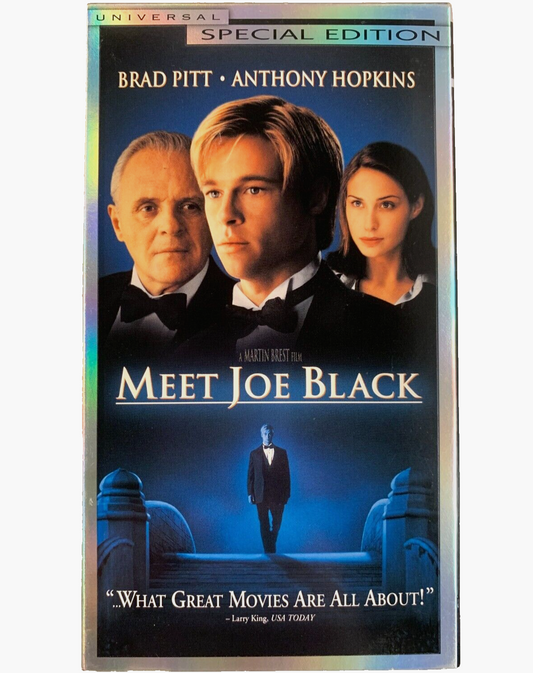 Meet Joe Black (VHS, 2000, 2-Tape Set, Special Edition) - Tested and Working