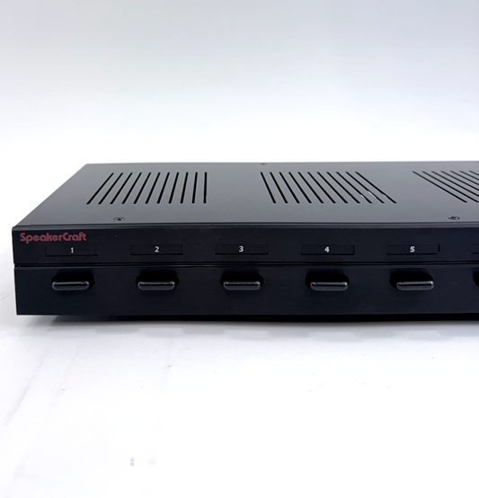 SpeakerCraft S8dc Multi-Room 8 Zone Speaker Selector - Tested and Working