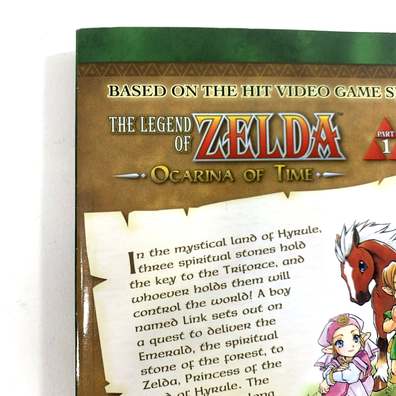 The Legend of Zelda Ocarina of Time #1 (Paperback, 2015) Perfect Square Edition