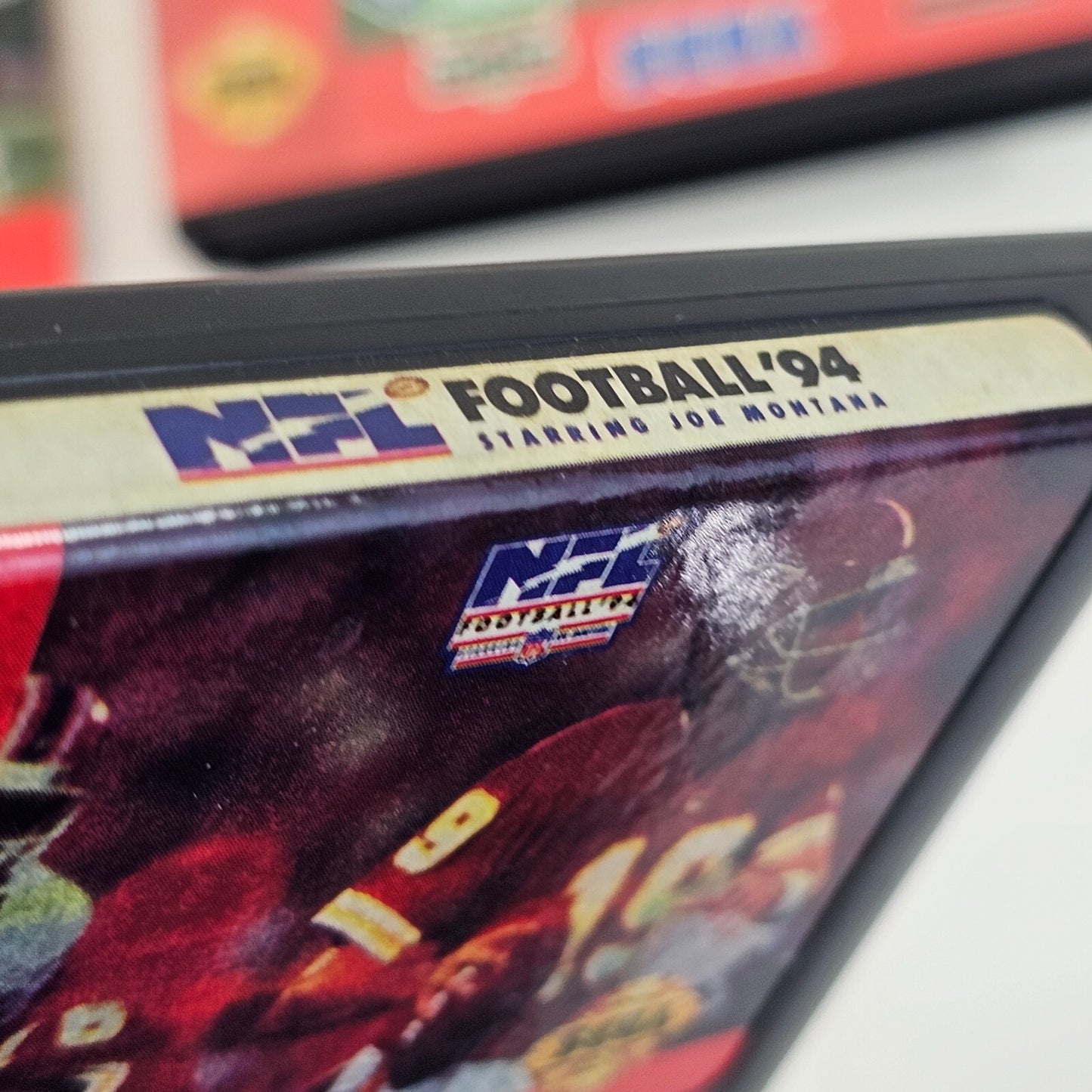 NFL Football '94 Starring Joe Montana (Sega Genesis, 1993) Game Case Manual