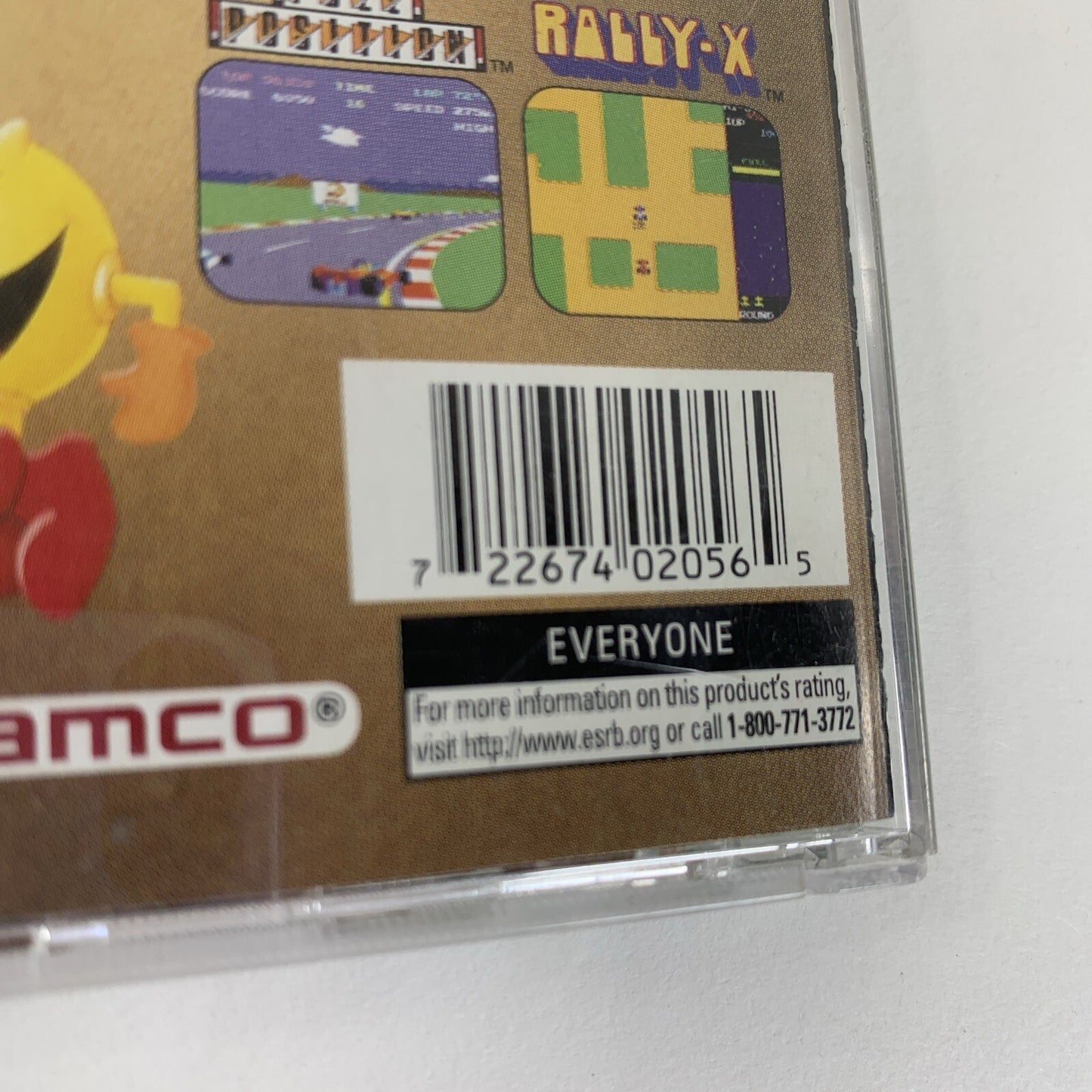 Namco Museum Vol. 1 (Sony PlayStation 1, 1995) Game Case Manual Registration CIB