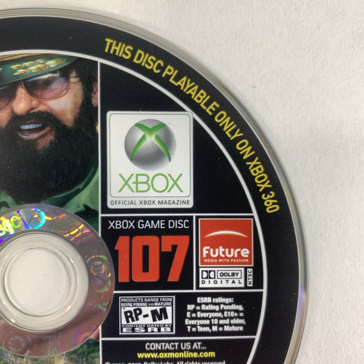 Xbox Magazine Game Demo Disc 107 Tropico 3