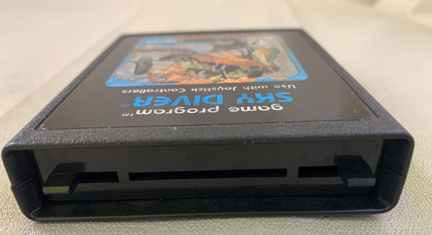 Sky Diver (Atari 2600, 1978) Game cartridge