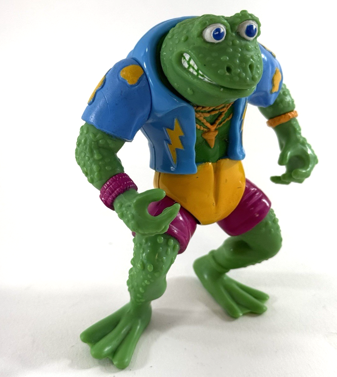 Mirage Studios 1989 Playmates 6" Genghis Frog Loose Action Figure - TMNT