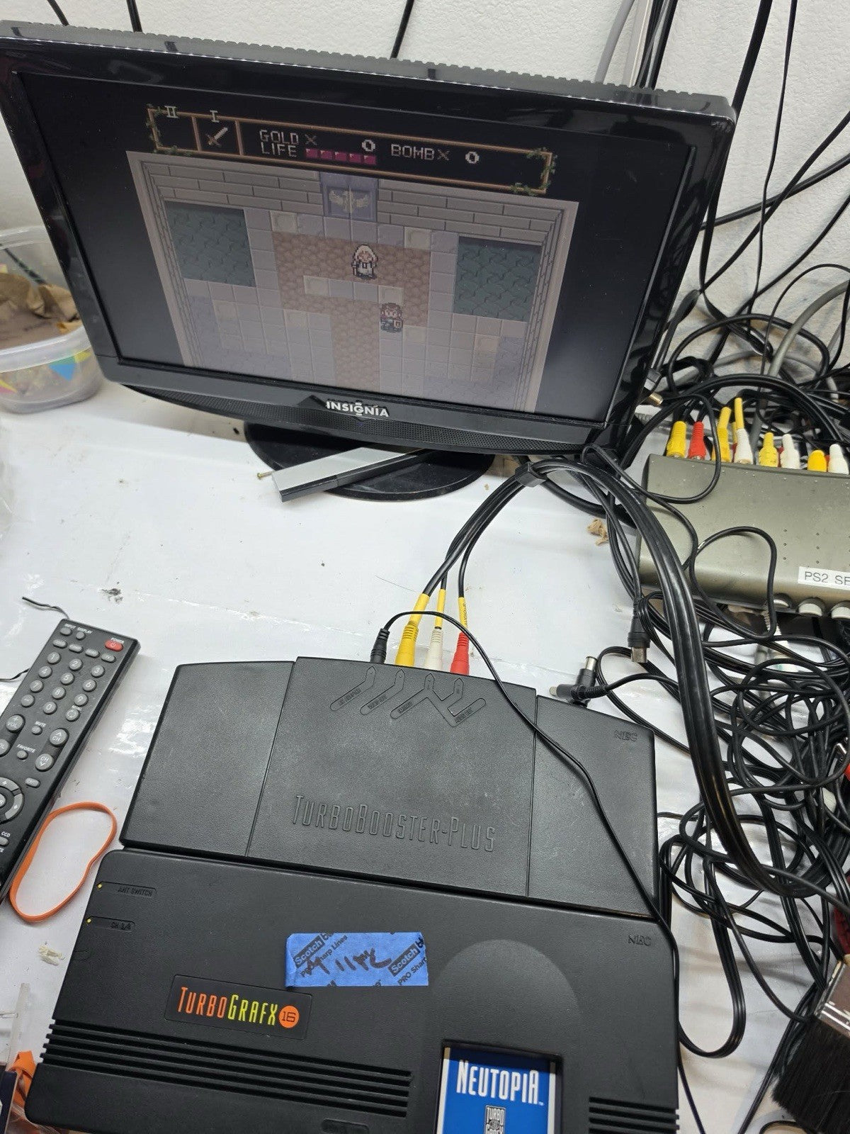 Neutopia (TurboGrafx-16, 1990) Game, Case, Manual - Tested and Working