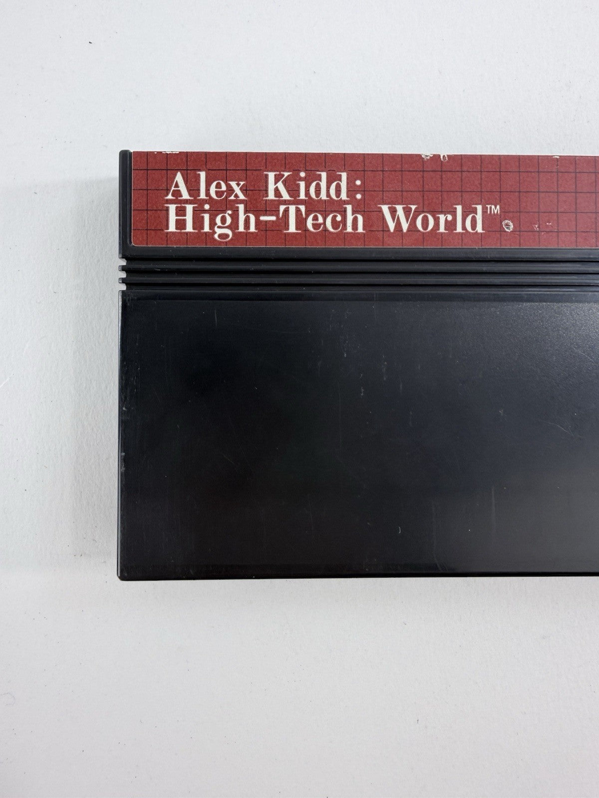 Alex Kidd in High-Tech World (Sega Master System, 1989) Game and Case - Tested