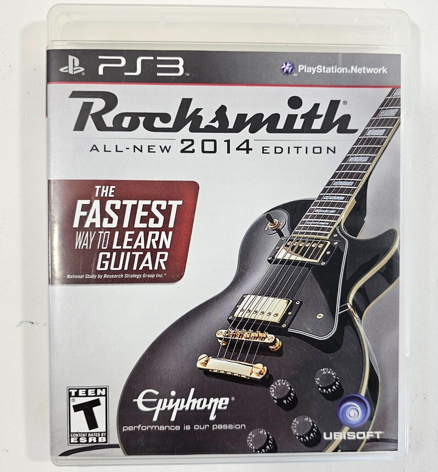 Rocksmith -- 2014 Edition (Sony PlayStation 3, 2013) Game Case Manual Inserts