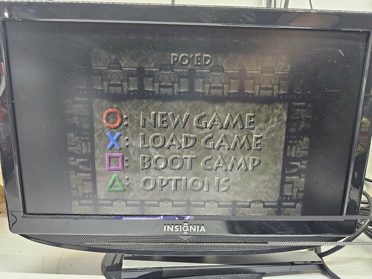 PO'ed (Sony PlayStation 1, 1996) Game Disc - Tested And Working