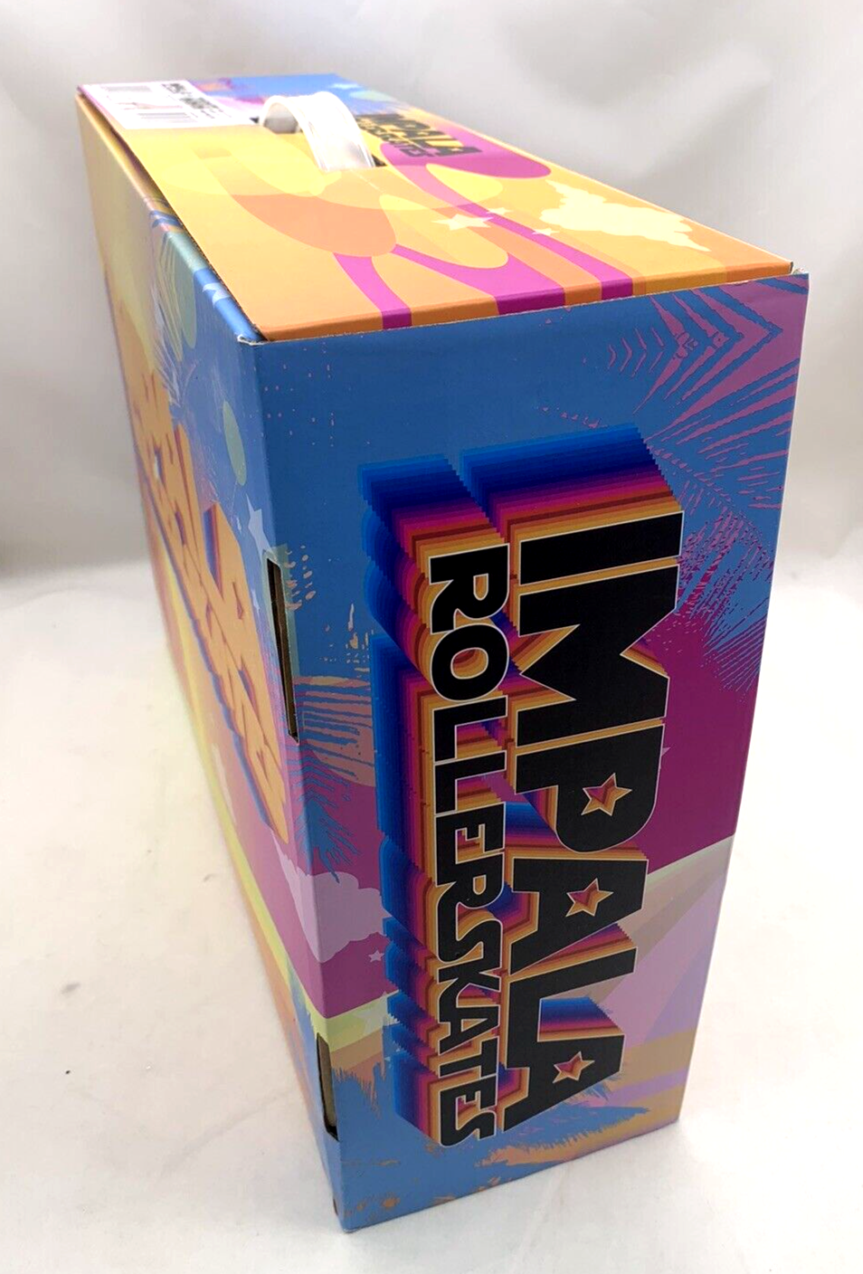 Impala Rollerskates Size 10 A126-58817 Pink/Yellow Vegan Quad Skates - New