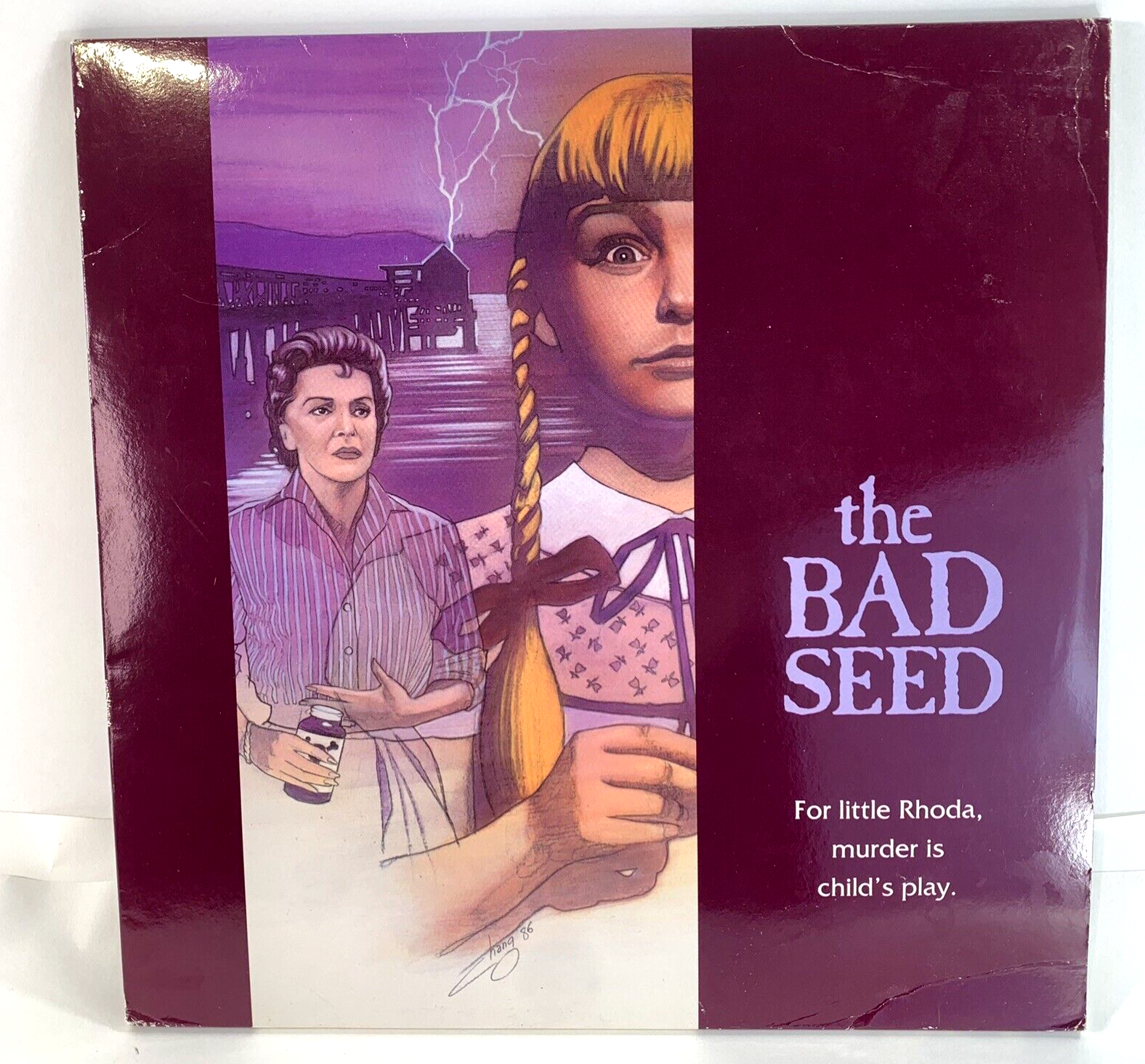 The Bad Seed (Extended/Standard Laserdisc, 1992) Tested and Working