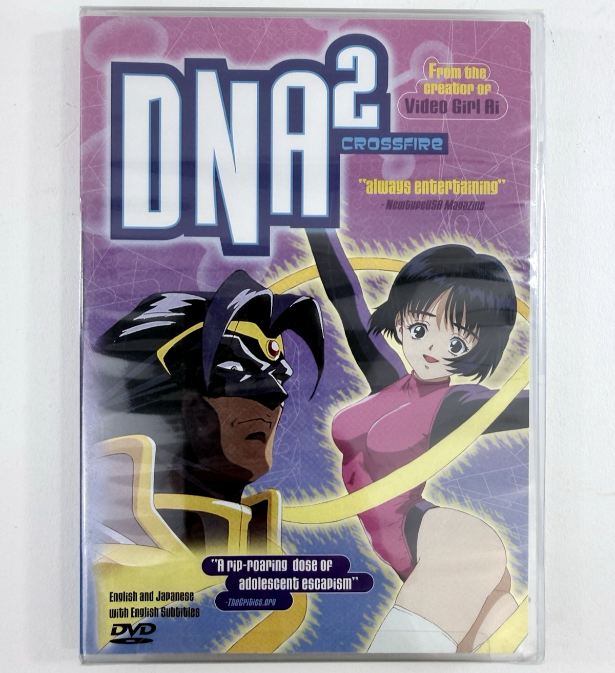 DNA2 - Vol. 4: Crossfire (DVD, 2003) US Manga - New, Factory Sealed