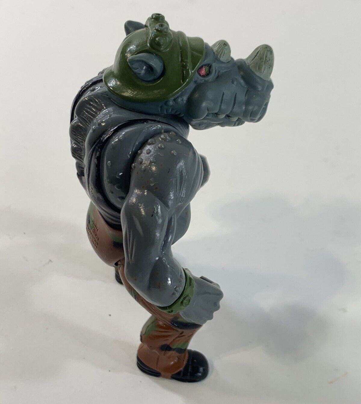 1988 TMNT Rocksteady Teenage Mutant Ninja Turtles 5” Playmates Action Figure