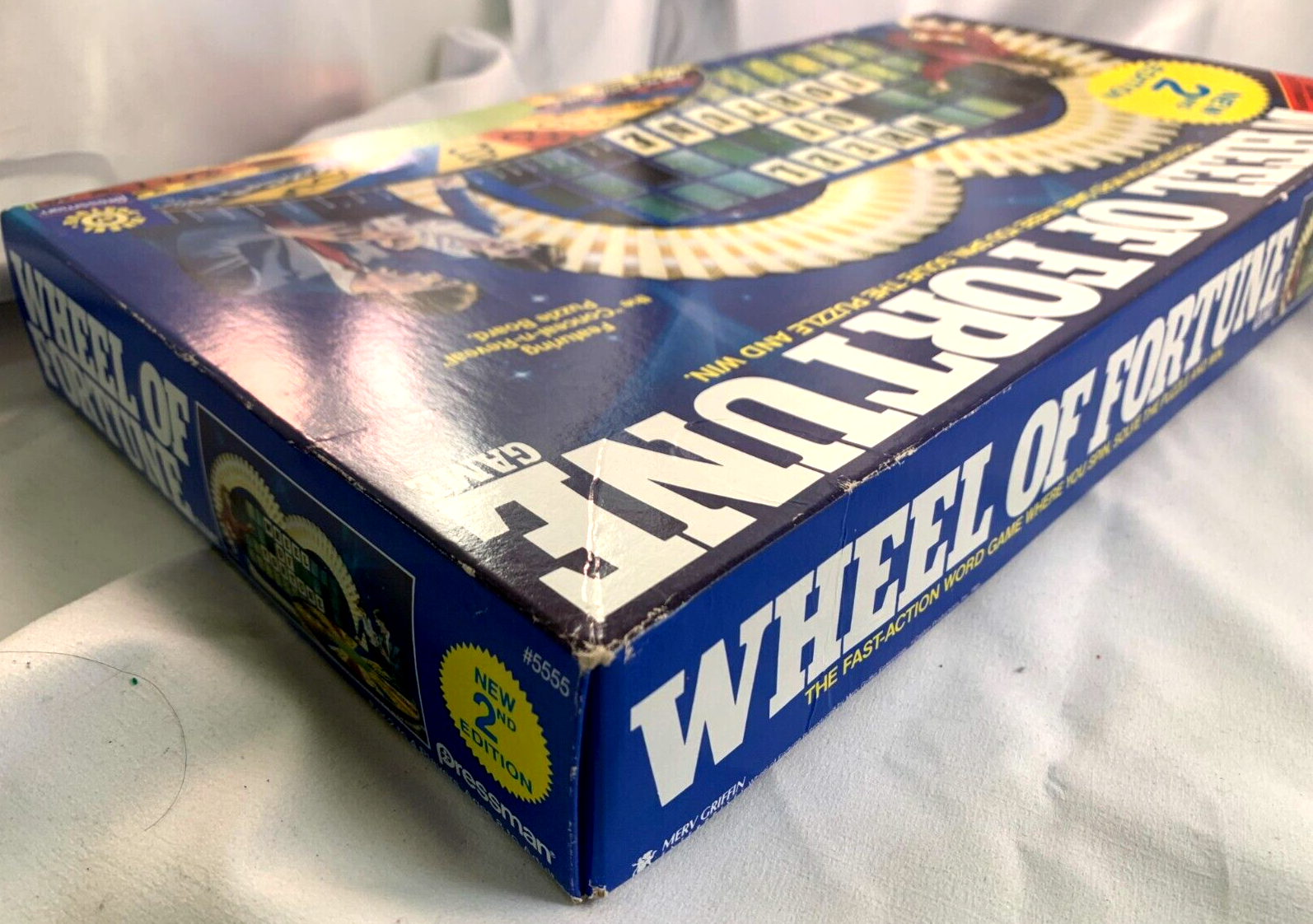 Wheel Of Fortune Board Game Vintage 1985  Pressman 100% Complete