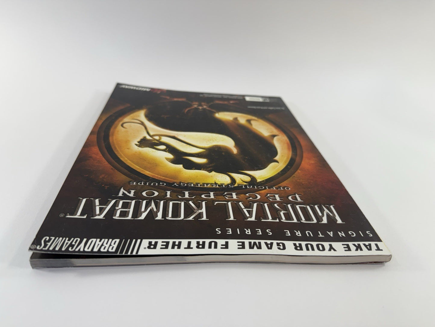 Mortal Kombat Deception Strategy Guide (Paperback, 2004) with Poster Brady Games