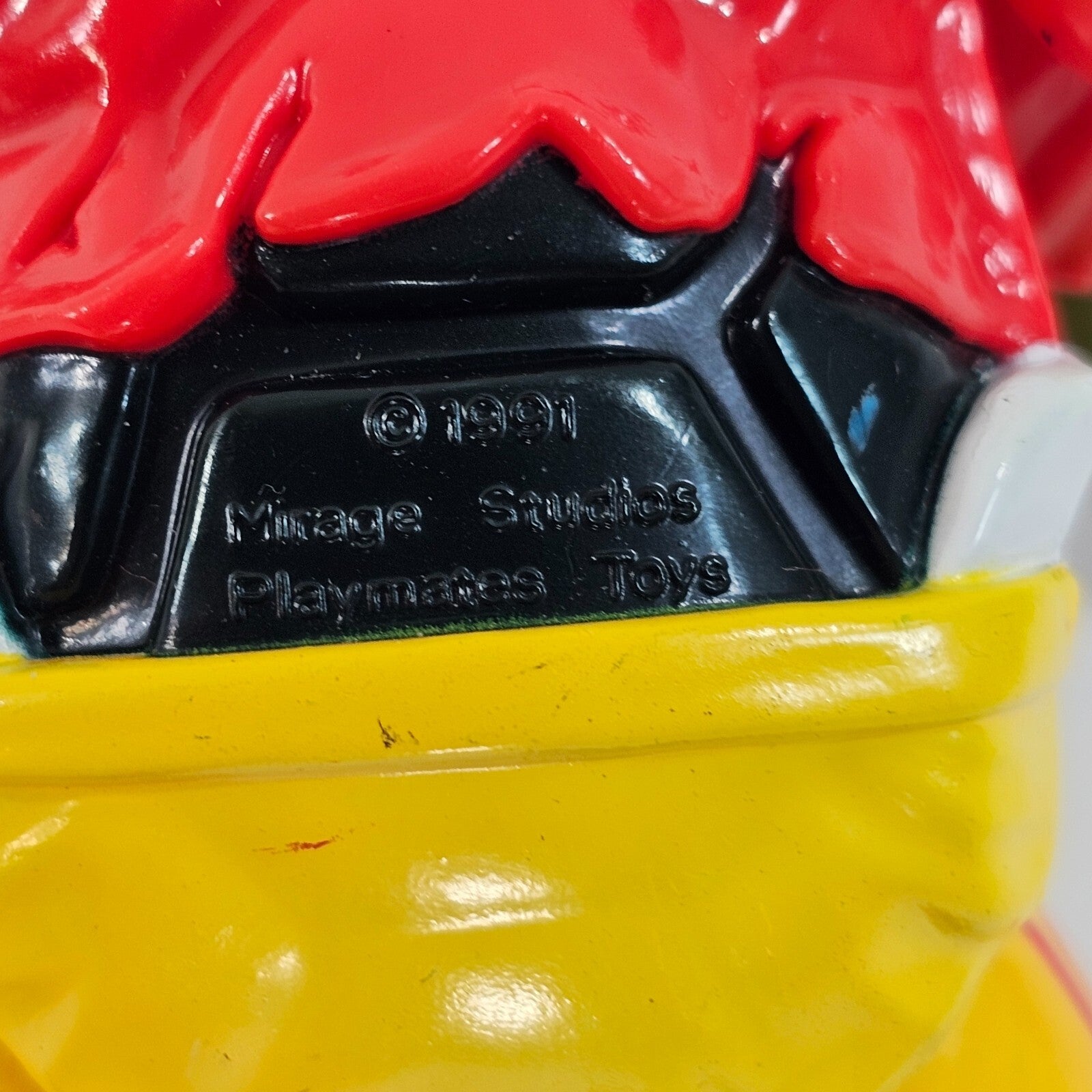 Playmates Toys 1991 TD Tossin' Leo Teenage Mutant Ninja Turtles Action Figure