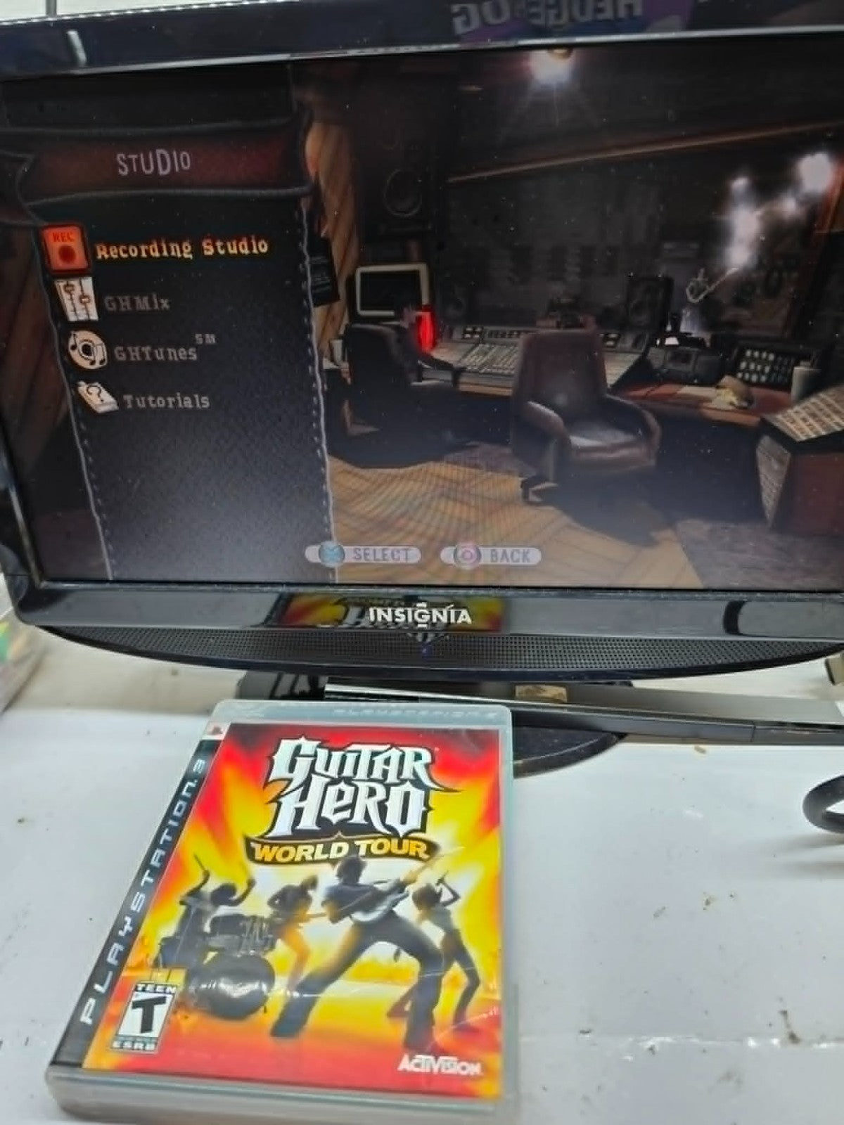 Guitar Hero World Tour (Sony PlayStation 3, 2008) Game, Case and Manual - Tested