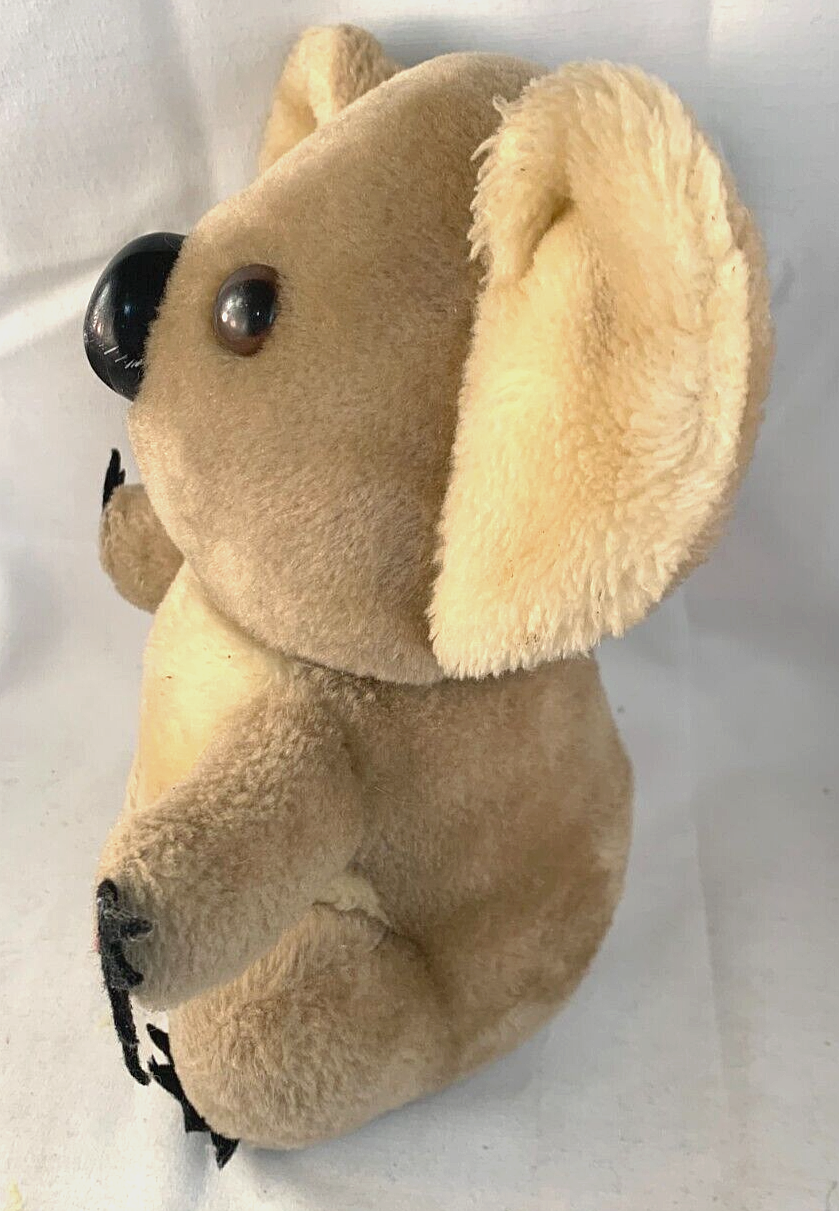 R. Dakin & Company 1976 10"  Koala Bear Plush - Made in Korea