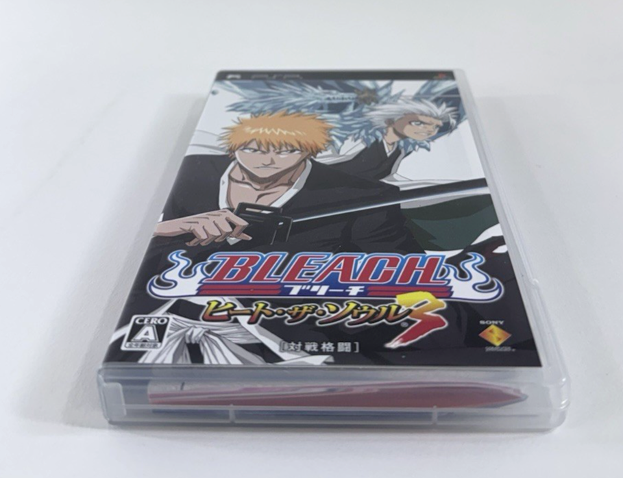 Bleach Heat the Soul 3 (PSP, 2006) Japanese Import ブリーチ ヒート・ザ・ソウル3 - Tested
