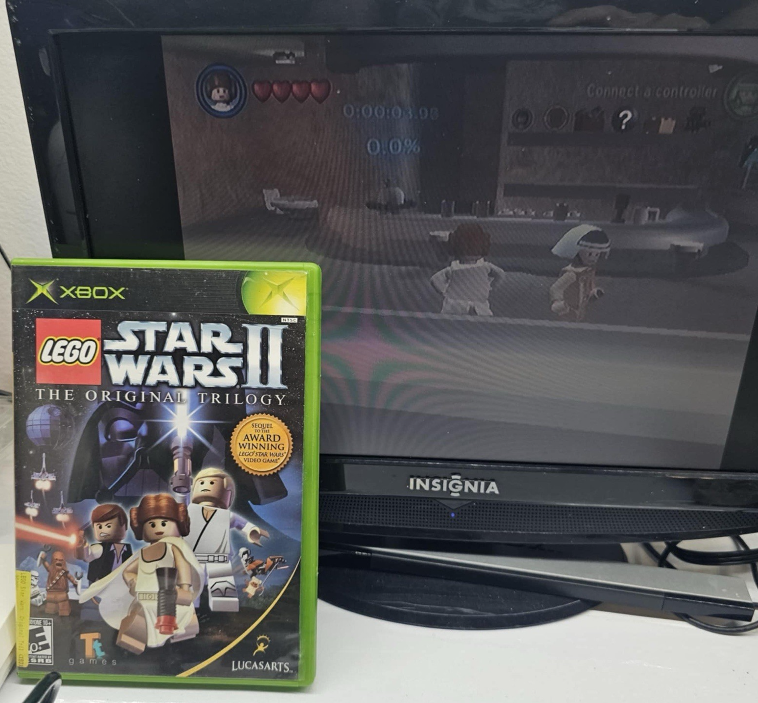 LEGO Star Wars II: The Original Trilogy (Xbox ,2006) Game and Case - Tested
