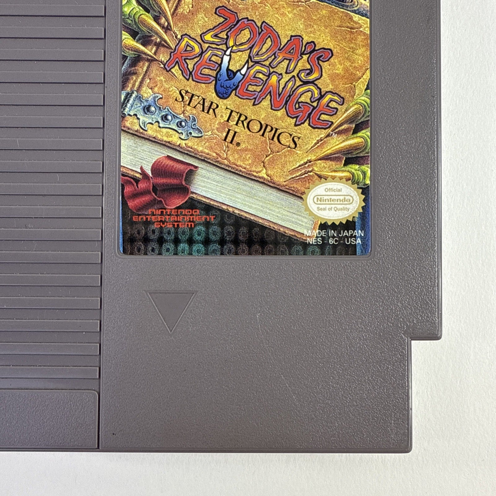Zoda's Revenge: Star Tropics II (Nintendo Entertainment System, 1994) Game Cart