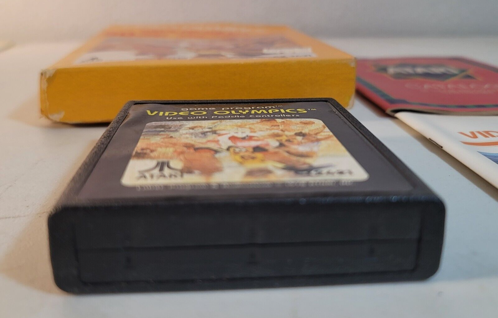 Video Olympics (Atari 2600, 1977) Game Case Manual