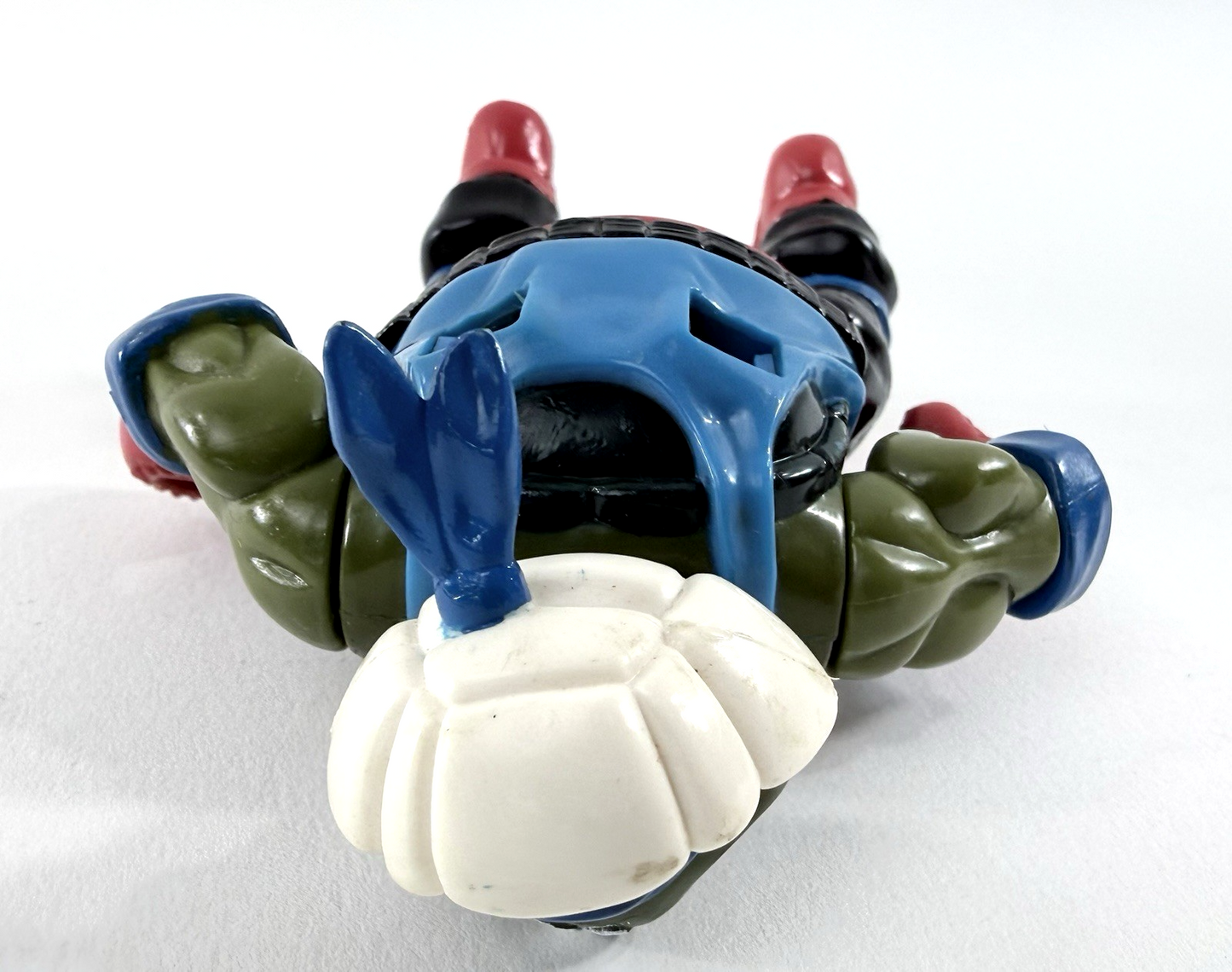Playmates 1992 TMNT 6" Kowabunga Kickboxing Leo & Complete Accessories - Tested