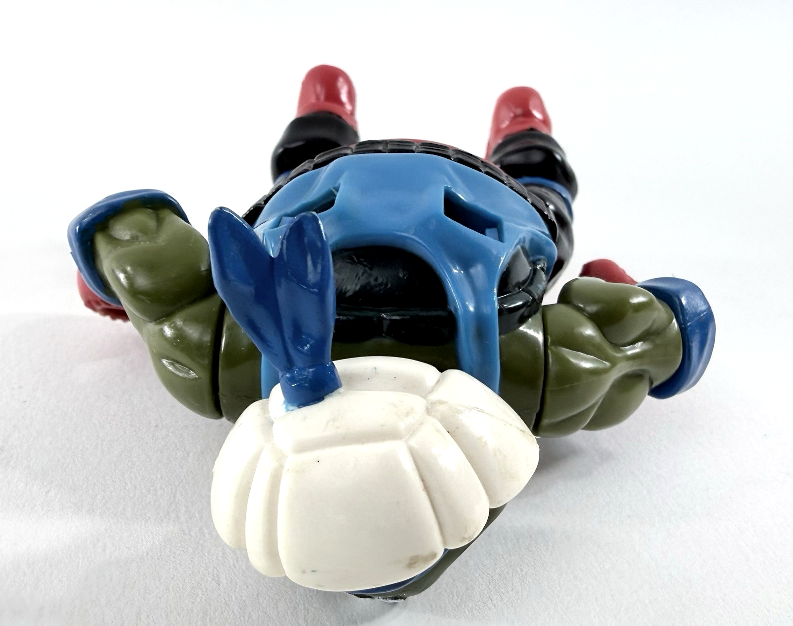 Playmates 1992 TMNT 6" Kowabunga Kickboxing Leo & Complete Accessories - Tested